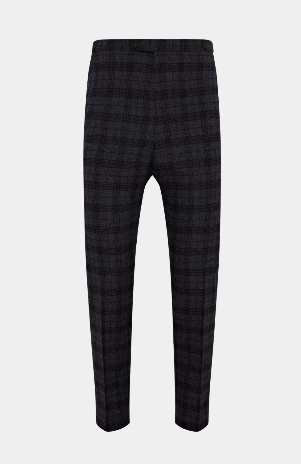 Pleated Check Wool Trousers in Primrose - Women | Burberry® Official